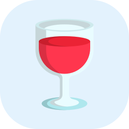 copa de vino icono