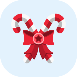 Candy cane icon