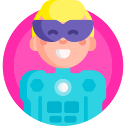 Superhero icon