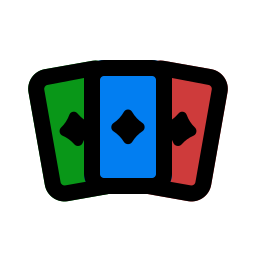 juego de cartas icono