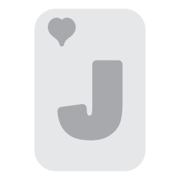 Jack of hearts icon