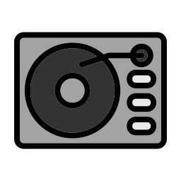 dj-mixer icoon