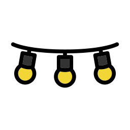 String lights icon
