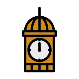 Tower clock icon