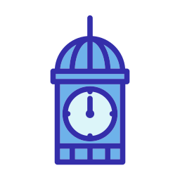 orologio da torre icona