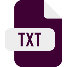 txt icon