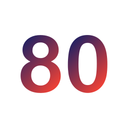 80 Ícone