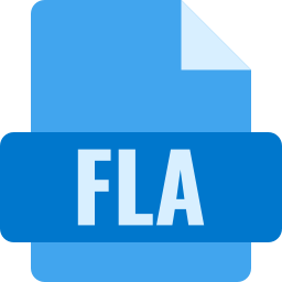 formato di file fla icona