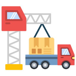 logistics delivery icono
