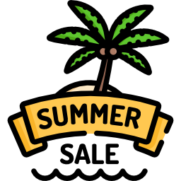 zomer uitverkoop icoon