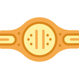 Champion belt icon