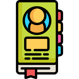 Contact book icon