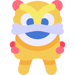 Lion dance icon