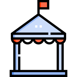 Event tent icon