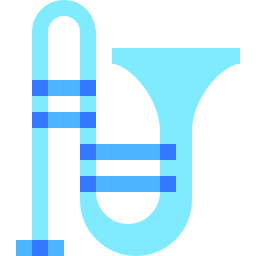 trombón icono