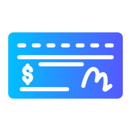 Cheque icon