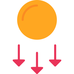 zwaartekracht icoon