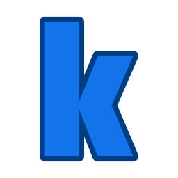 문자 k icon