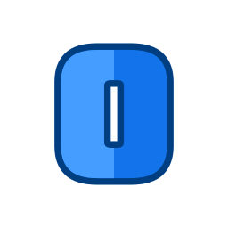 文字o icon