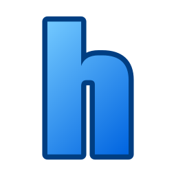 Letter h icon