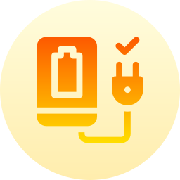 ladegerät für das handy icon