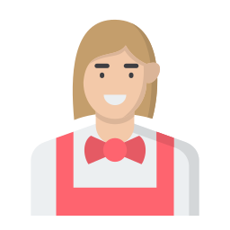 Waitress icon