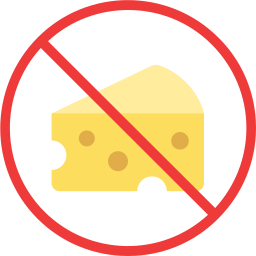 No cheese icon