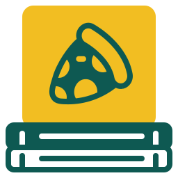 Коробка для пиццы иконка