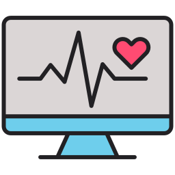 Heart rate monitor icon