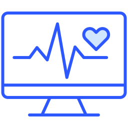 Heart rate monitor icon