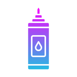 líquido corrector icono