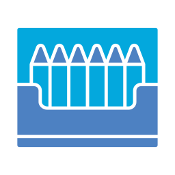 연필 크레용 icon