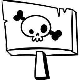 dood teken icoon