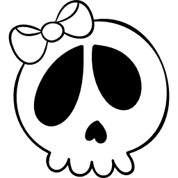Female Skull icon