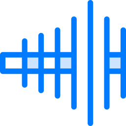 les ondes sonores Icône