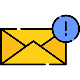 correo no deseado icono