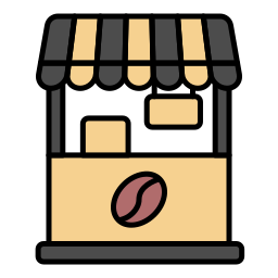 Coffee bar icon