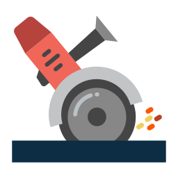 máquina cortadora icono