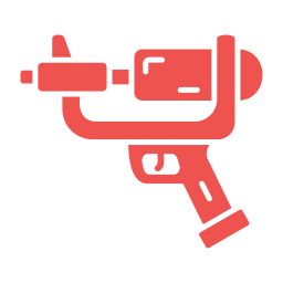 pistola de agua icono