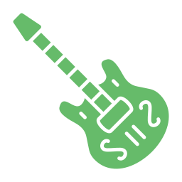 Electric guitar icon