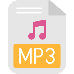 archivo mp3 icono