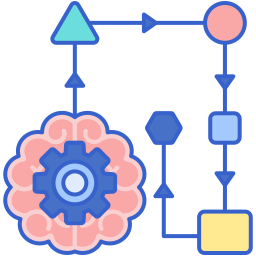 Reinforcement learning icon