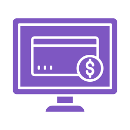 Online payment icon