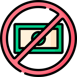 No money icon