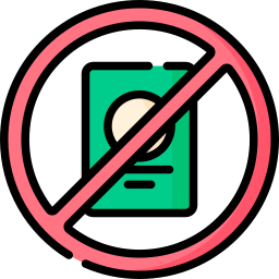 No passport icon