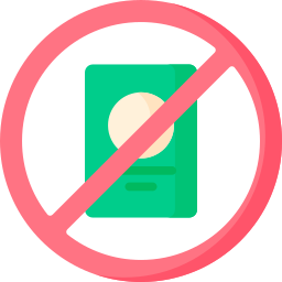 여권 없음 icon