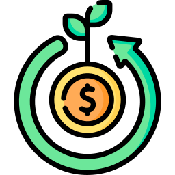 Green economy icon