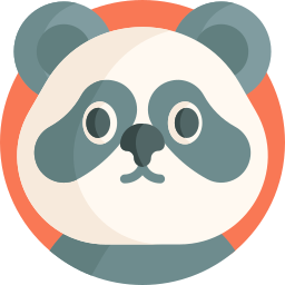 panda bär icon