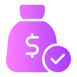 현금 가방 icon