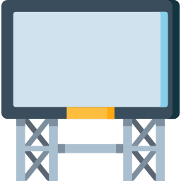 pantalla grande icono